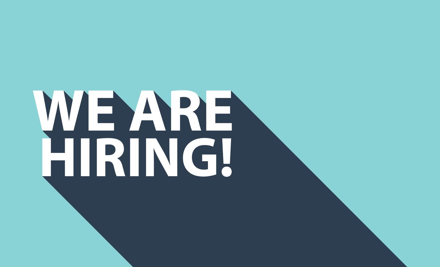 We-are-hiring