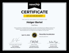 Newchip Certificate