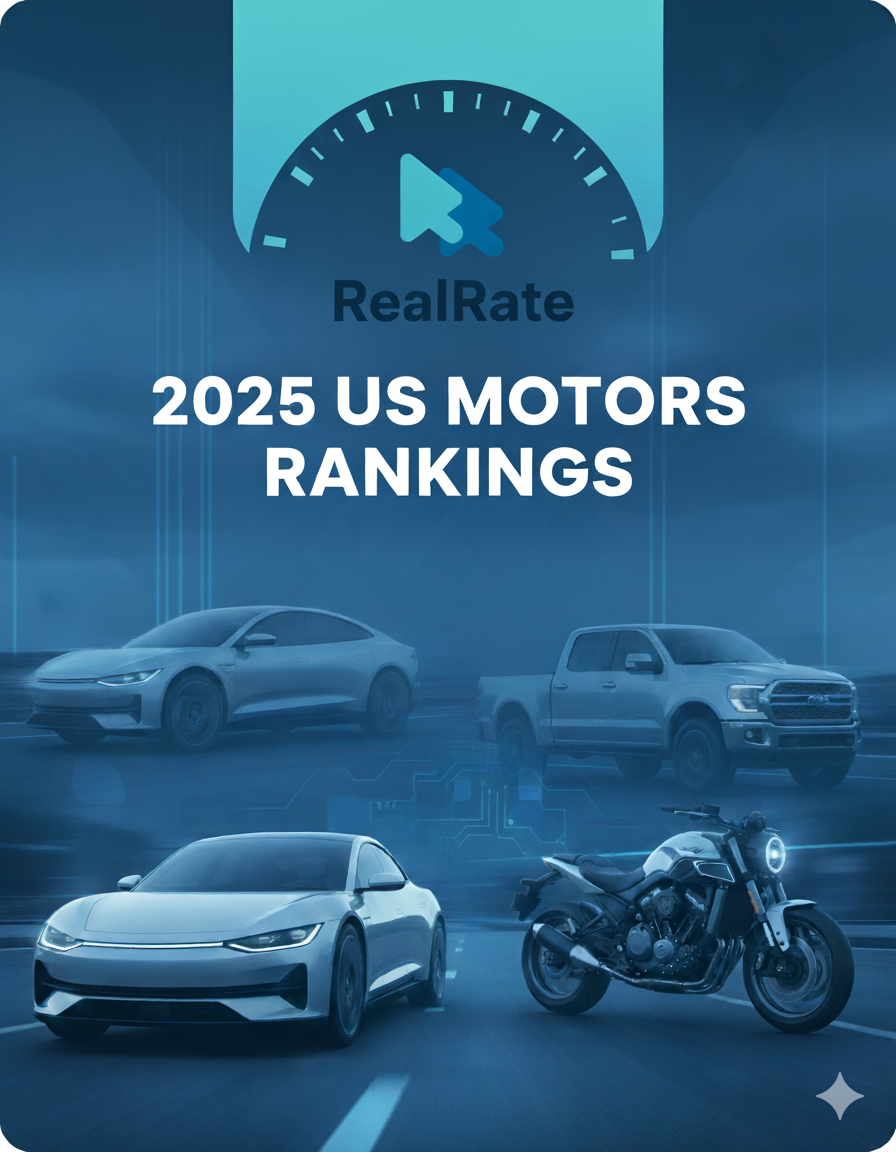 RealRate 2025 US motors rankings